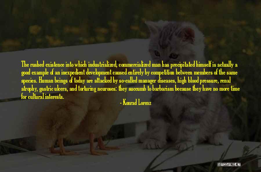 Blood Diseases Quotes By Konrad Lorenz Blood Diseases Quotes By Konrad Lorenz
