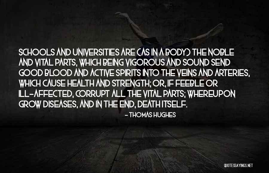 Blood Diseases Quotes By Thomas Hughes Blood Diseases Quotes By Thomas Hughes