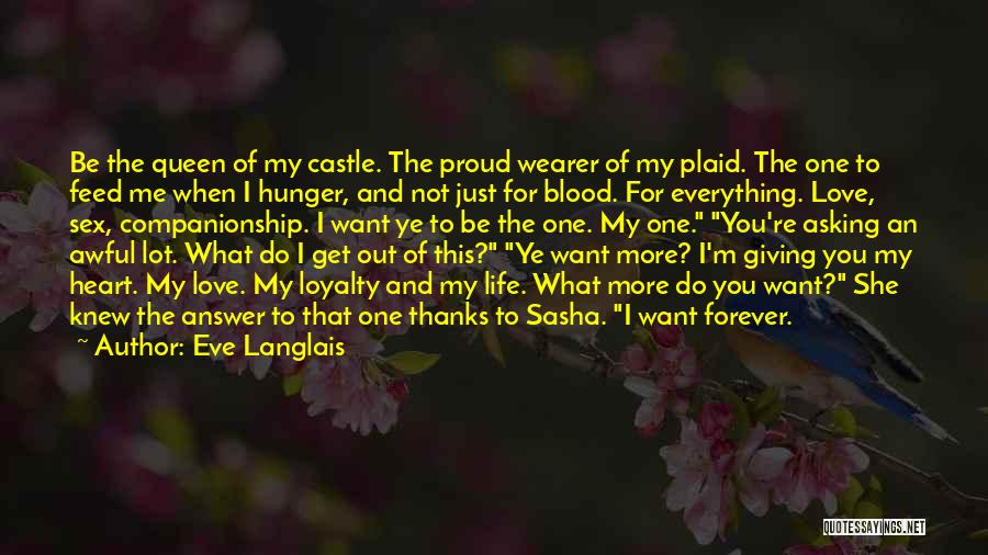 Blood Giving Quotes By Eve Langlais