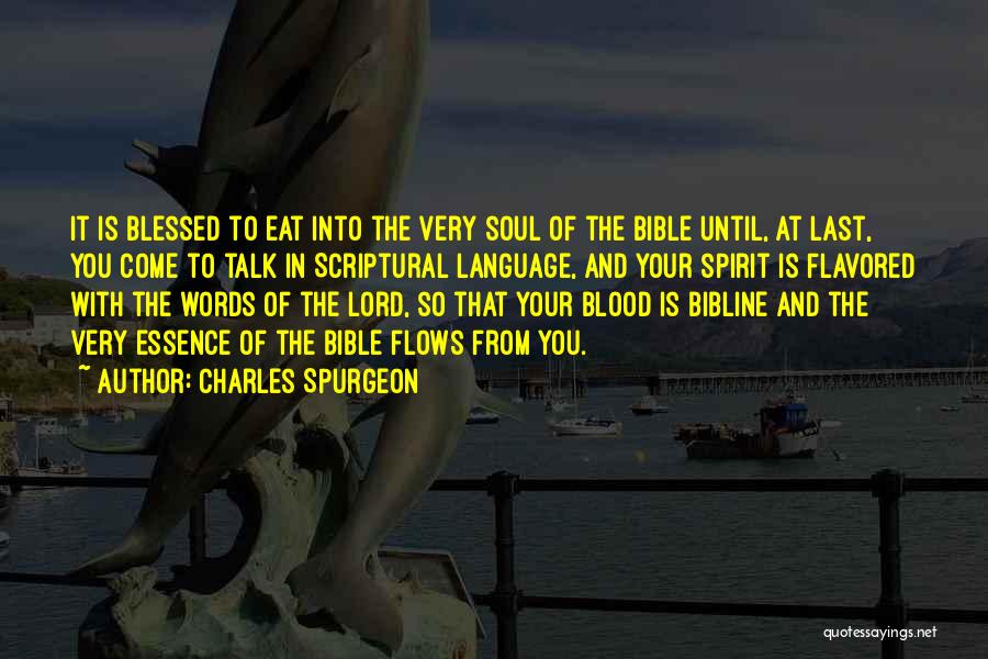 Blood In The Bible Quotes By Charles Spurgeon