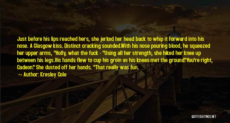 Blood Kiss Quotes By Kresley Cole