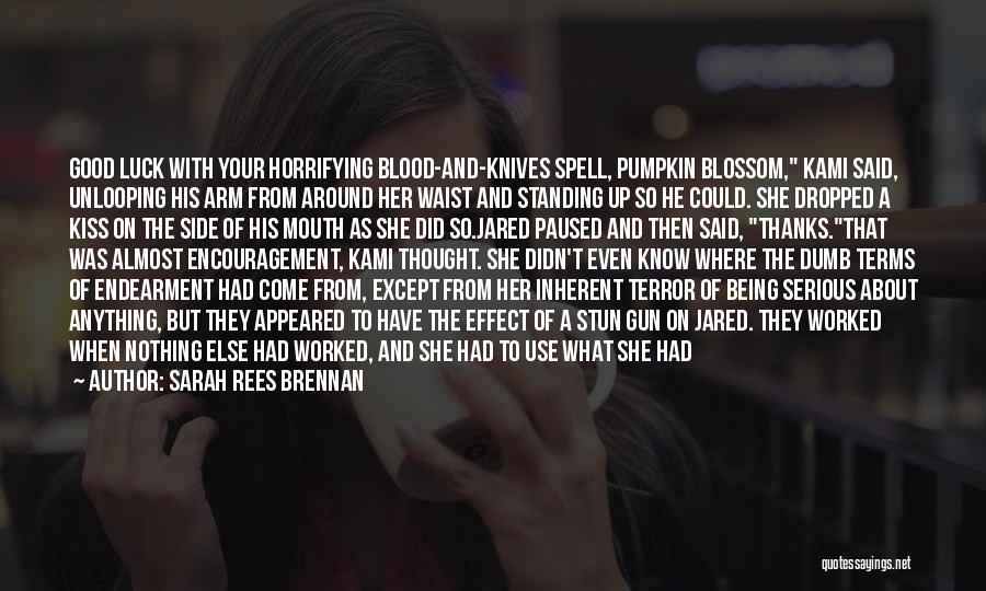 Blood Kiss Quotes By Sarah Rees Brennan