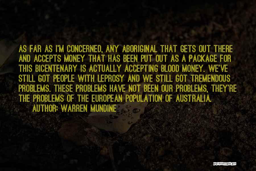 Blood Money Quotes By Warren Mundine