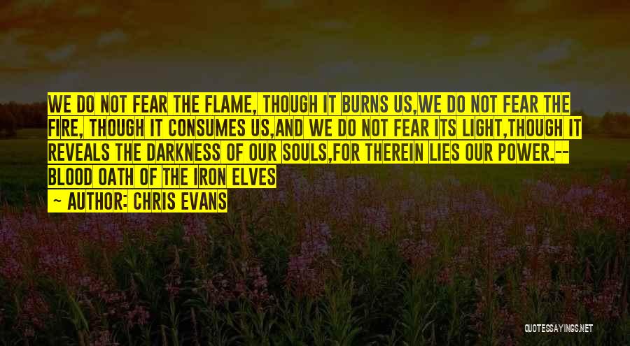 Blood Oath Quotes By Chris Evans