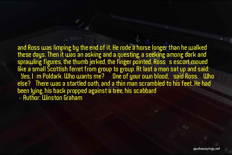 Blood Oath Quotes By Winston Graham