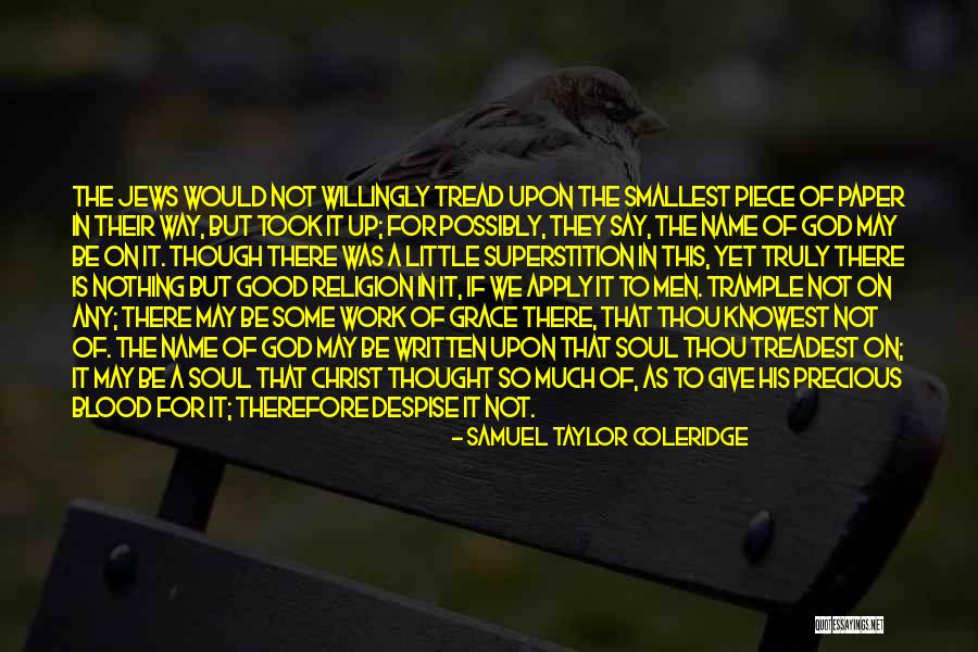 Blood Of Christ Quotes By Samuel Taylor Coleridge Blood Of Christ Quotes By Samuel Taylor Coleridge
