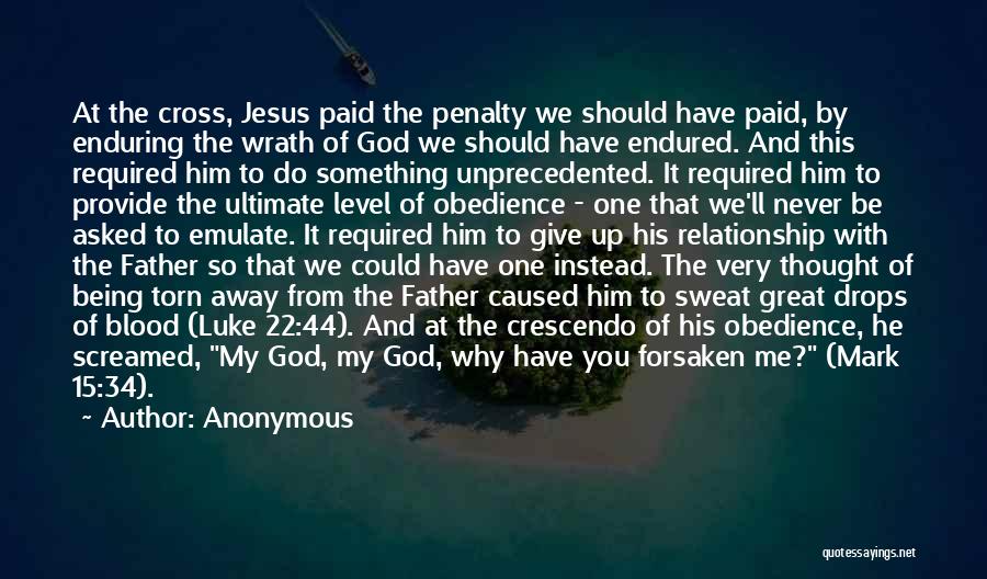 Blood Of Jesus Quotes By Anonymous