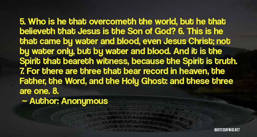 Blood Of Jesus Quotes By Anonymous