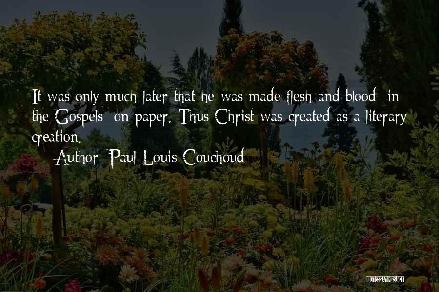 Blood Of Jesus Quotes By Paul Louis Couchoud