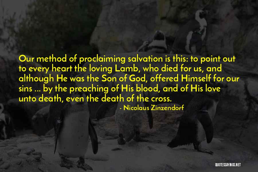 Blood Of The Lamb Quotes By Nicolaus Zinzendorf Blood Of The Lamb Quotes By Nicolaus Zinzendorf