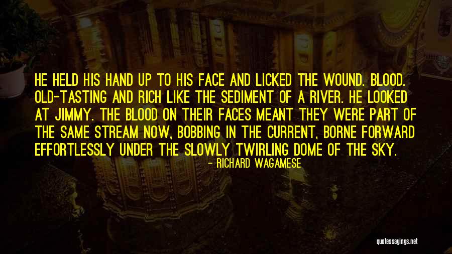Blood On The River Quotes By Richard Wagamese Blood On The River Quotes By Richard Wagamese