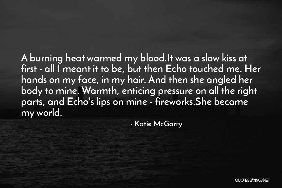 Blood Pressure Quotes By Katie McGarry