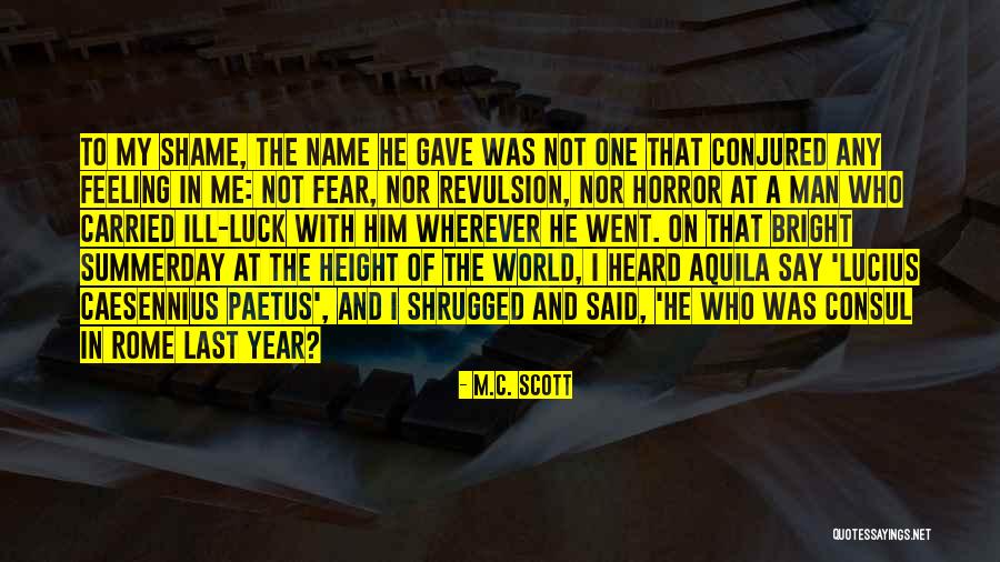 Blood Rage Miniatures Quotes By M.C. Scott Blood Rage Miniatures Quotes By M.C. Scott