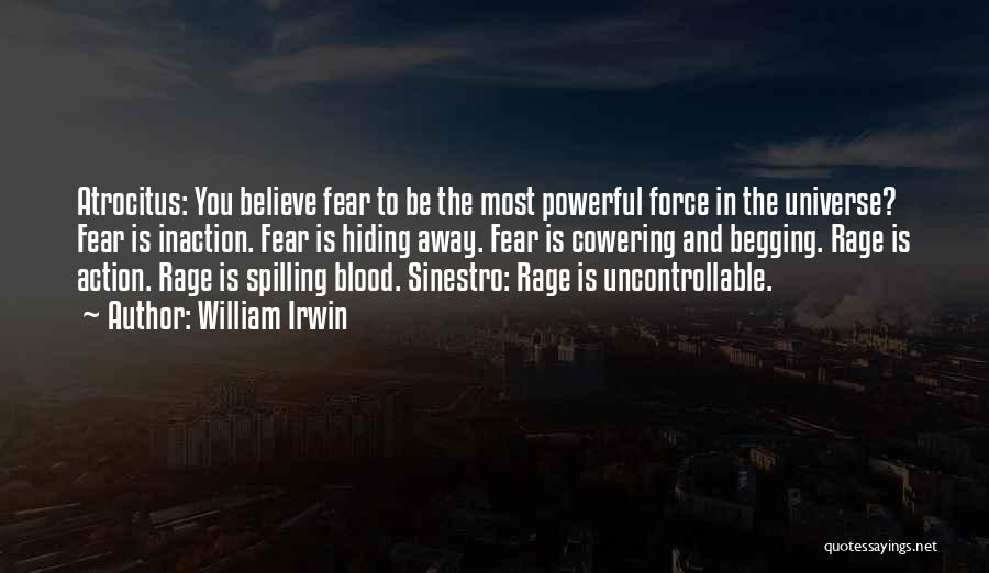 Blood Rage Quotes By William Irwin