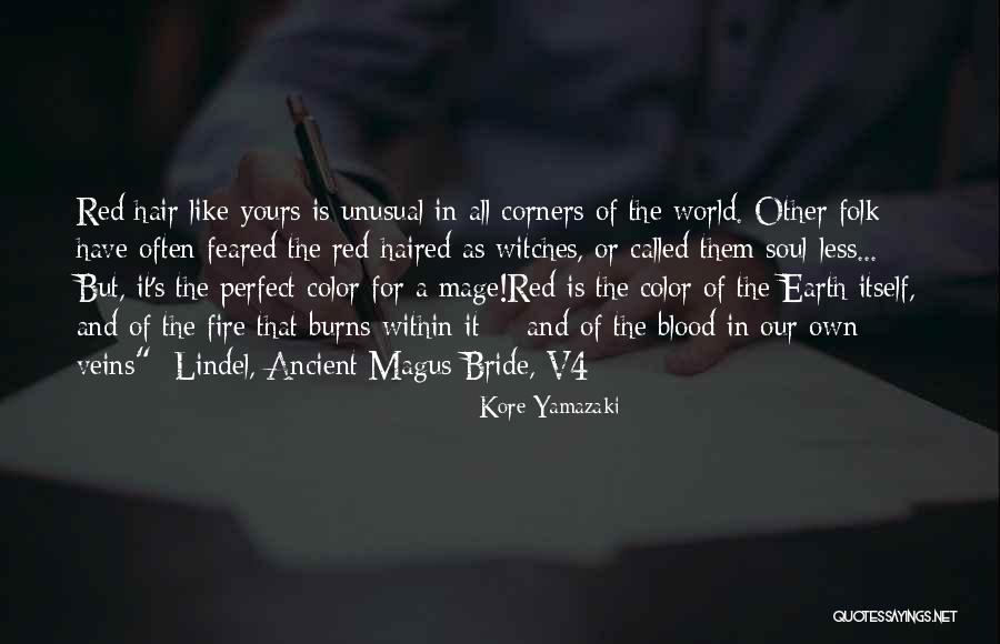 Blood Red Color Quotes By Kore Yamazaki