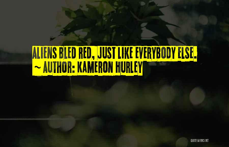 Blood Red Lips Quotes By Kameron Hurley