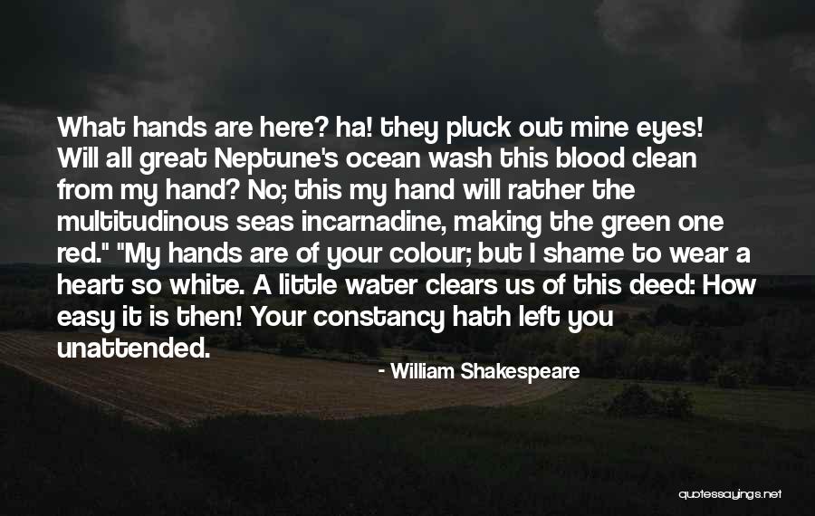 Blood Red Quotes By William Shakespeare