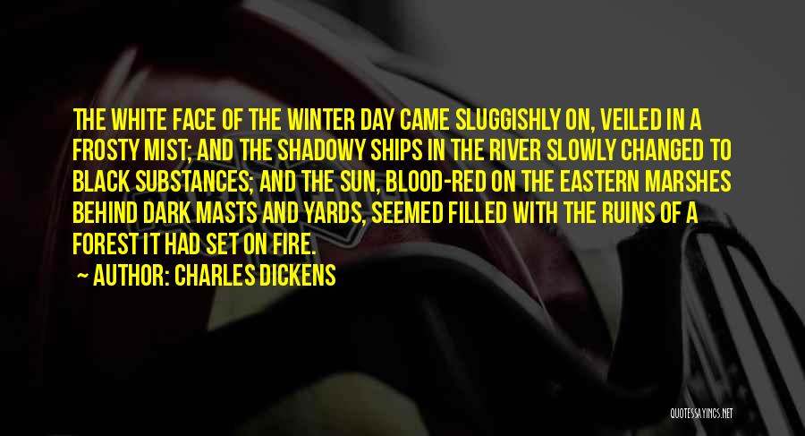 Blood Red Sun Quotes By Charles Dickens