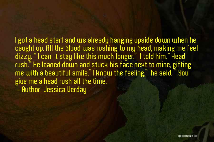 Blood Rush Quotes By Jessica Verday