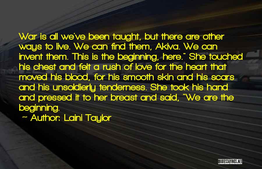 Blood Rush Quotes By Laini Taylor