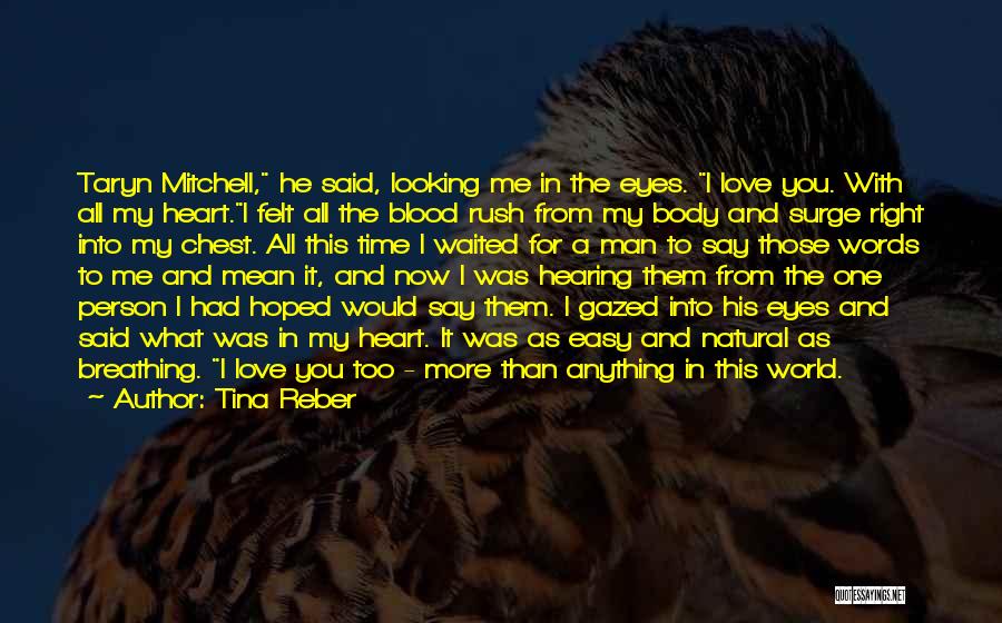 Blood Rush Quotes By Tina Reber