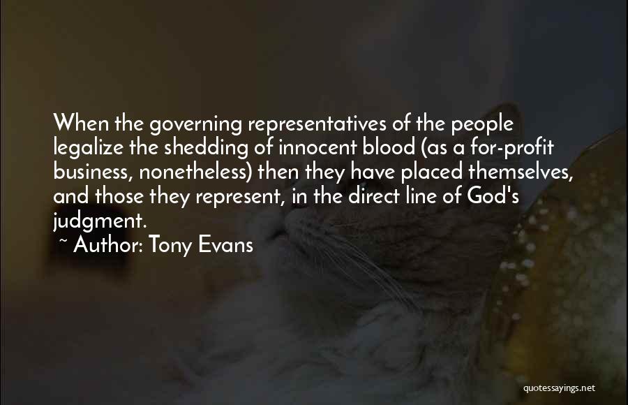 Blood Shedding Quotes By Tony Evans