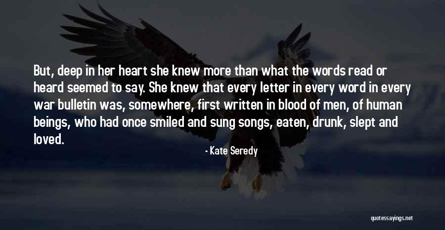 Blood Songs Quotes By Kate Seredy Blood Songs Quotes By Kate Seredy