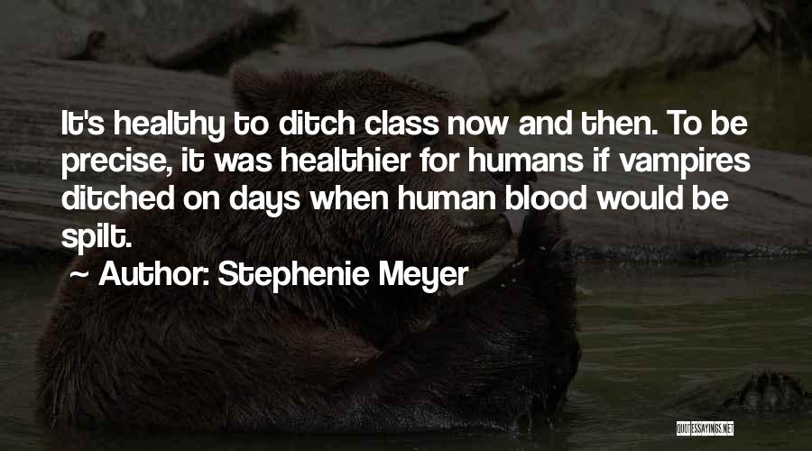 Blood Spilt Quotes By Stephenie Meyer