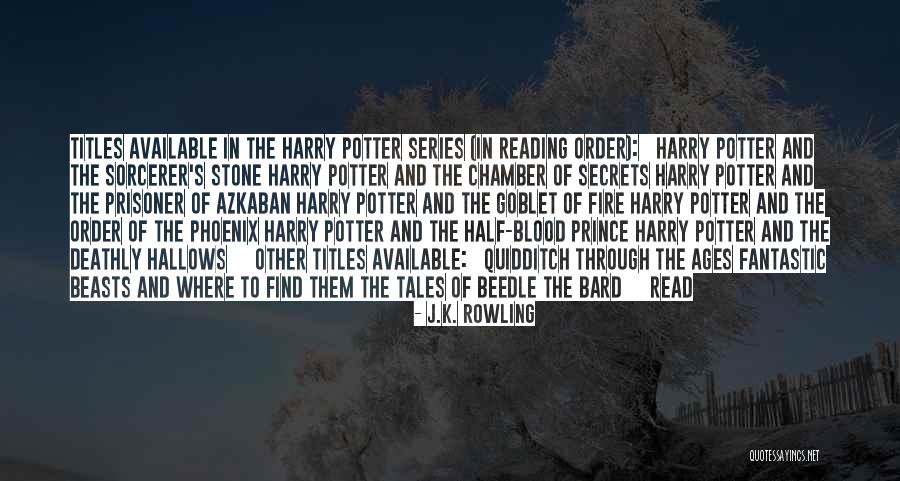 Blood Stone Series Quotes By J.K. Rowling Blood Stone Series Quotes By J.K. Rowling
