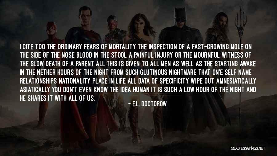 Blood Stream Quotes By E.L. Doctorow Blood Stream Quotes By E.L. Doctorow