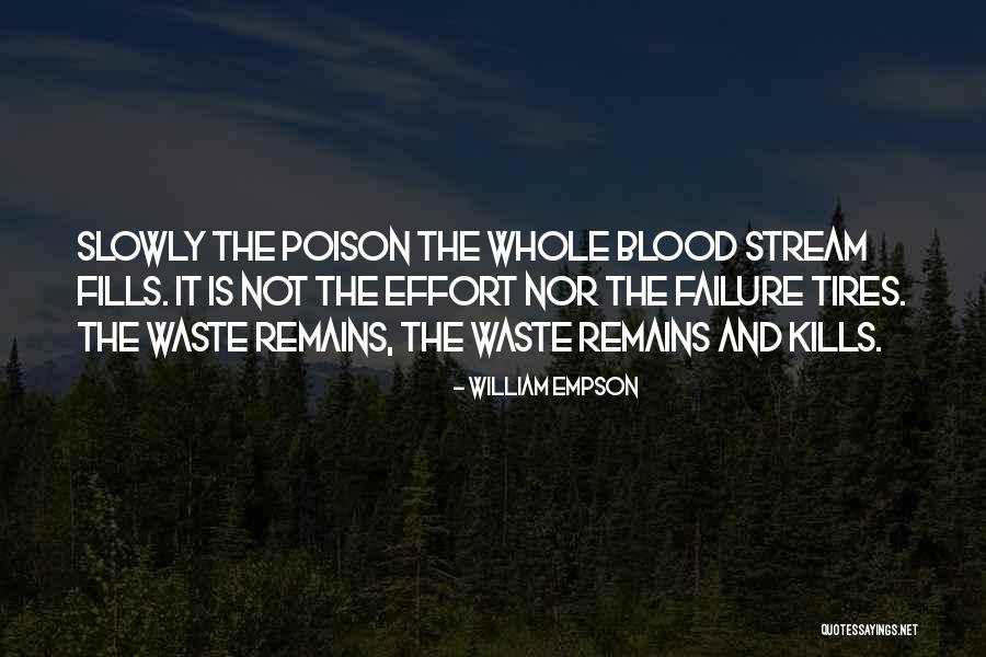 Blood Stream Quotes By William Empson Blood Stream Quotes By William Empson