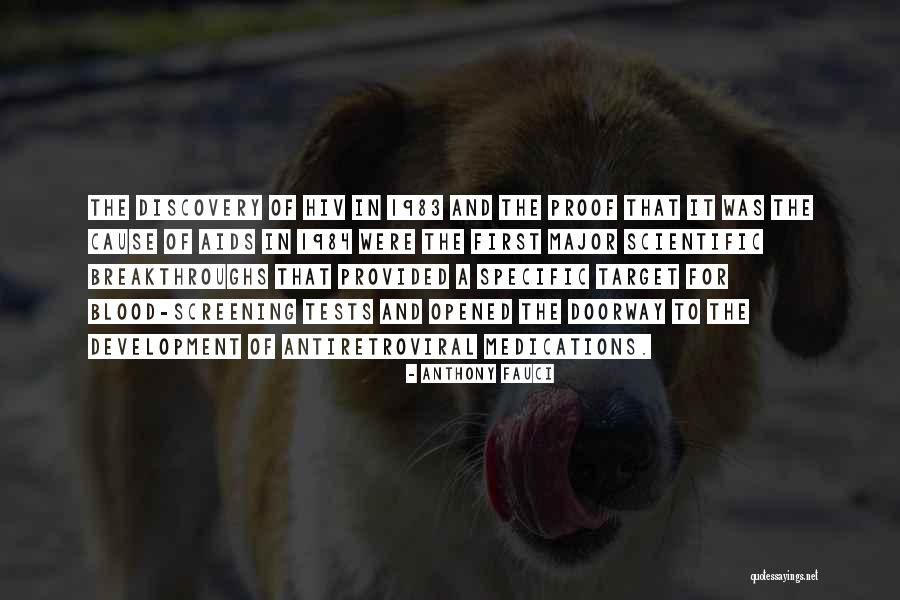 Blood Tests Quotes By Anthony Fauci Blood Tests Quotes By Anthony Fauci