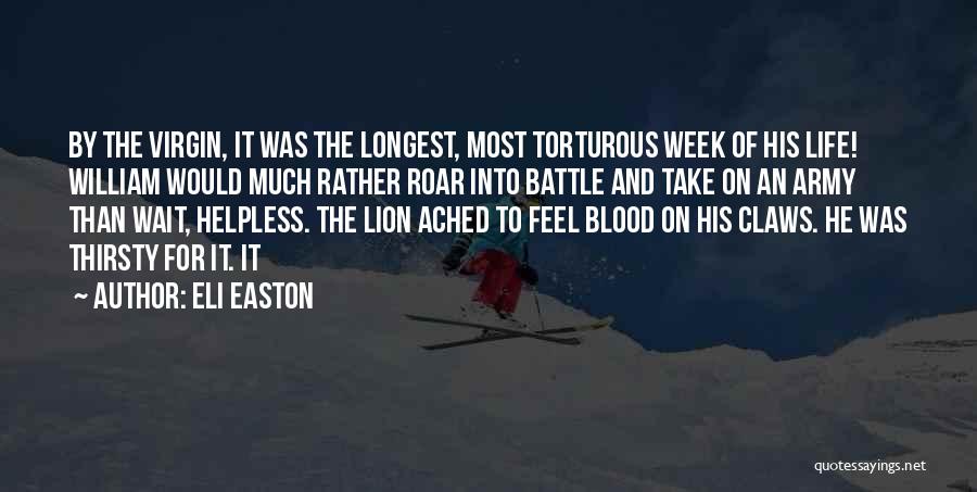 Blood Thirsty Quotes By Eli Easton