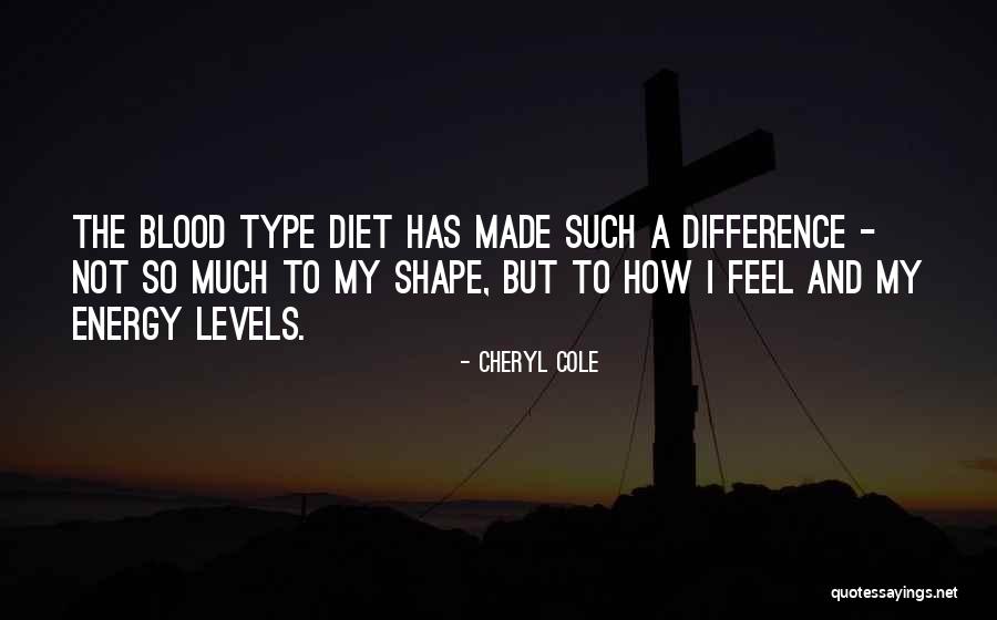 Blood Type B Quotes By Cheryl Cole Blood Type B Quotes By Cheryl Cole