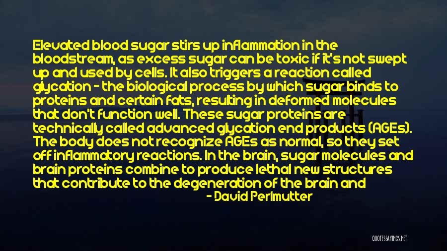 Blood Type O Quotes By David Perlmutter