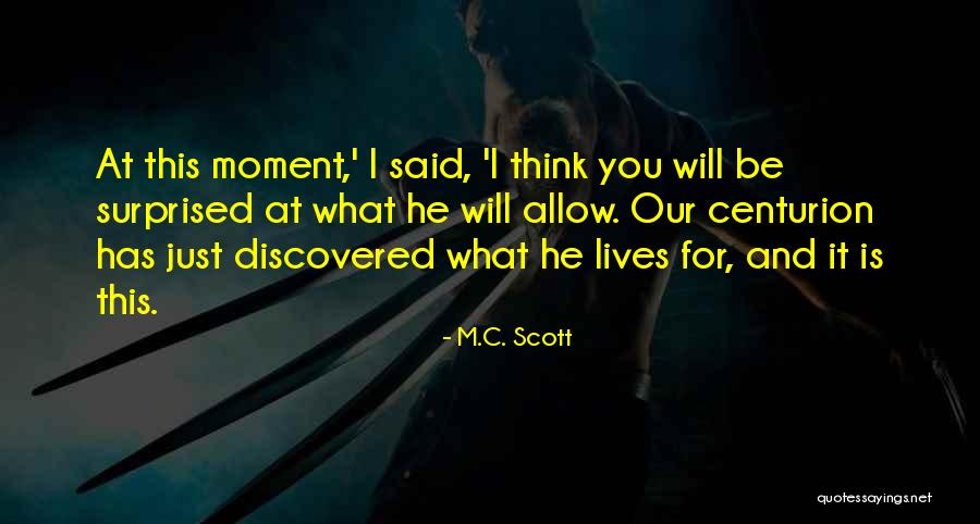 Blood Types Quotes By M.C. Scott Blood Types Quotes By M.C. Scott