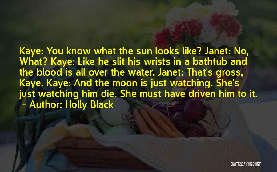 Blood Water Quotes By Holly Black