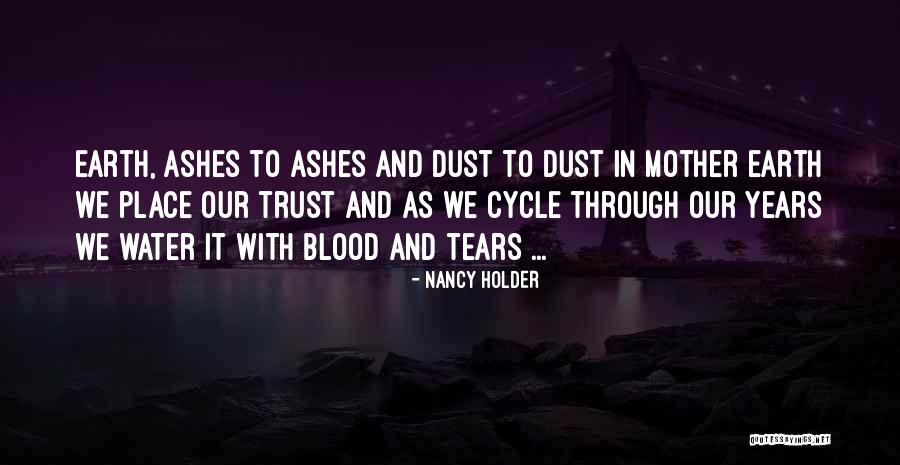 Blood Water Quotes By Nancy Holder