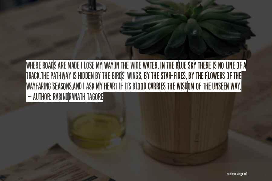 Blood Water Quotes By Rabindranath Tagore