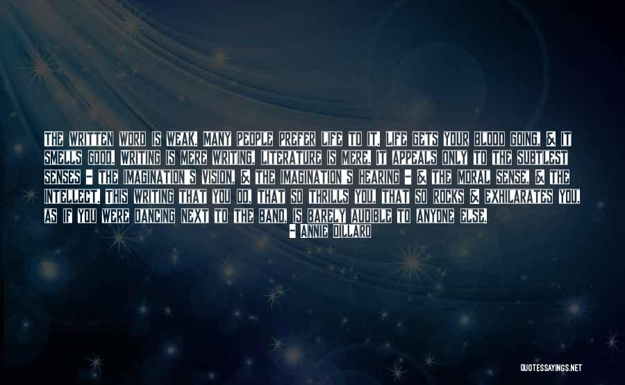 Blood Which Band Quotes By Annie Dillard Blood Which Band Quotes By Annie Dillard