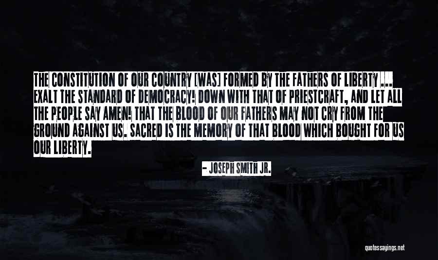 Blood Which Quotes By Joseph Smith Jr.