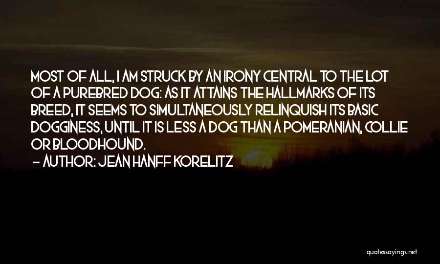 Bloodhound Dog Quotes By Jean Hanff Korelitz