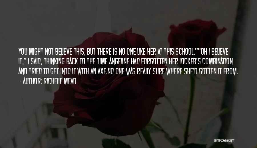 Bloodlines Series Quotes By Richelle Mead