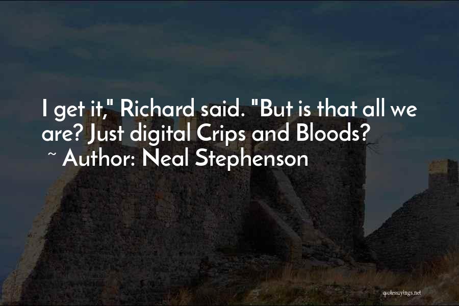 Bloods And Crips Quotes By Neal Stephenson