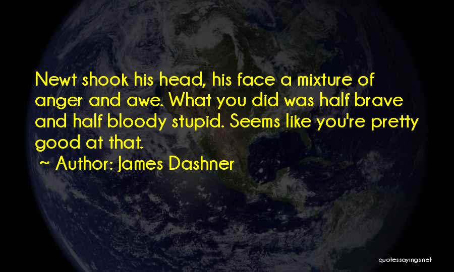 Bloody Face Quotes By James Dashner