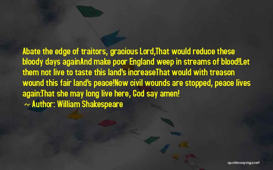 Bloody To Fair Quotes By William Shakespeare