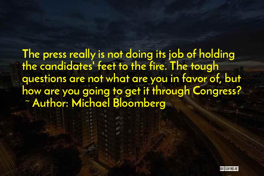 Bloomberg Quotes By Michael Bloomberg