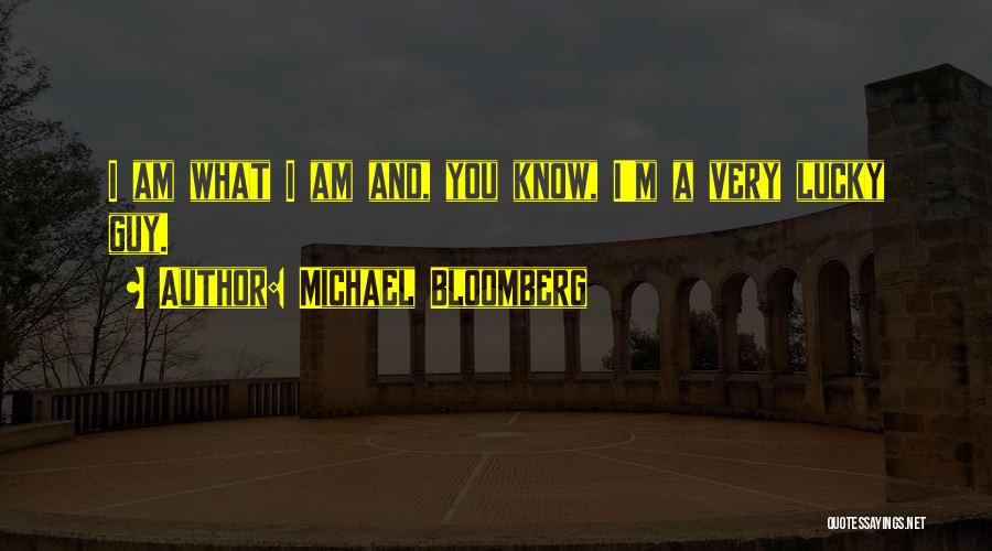 Bloomberg Quotes By Michael Bloomberg