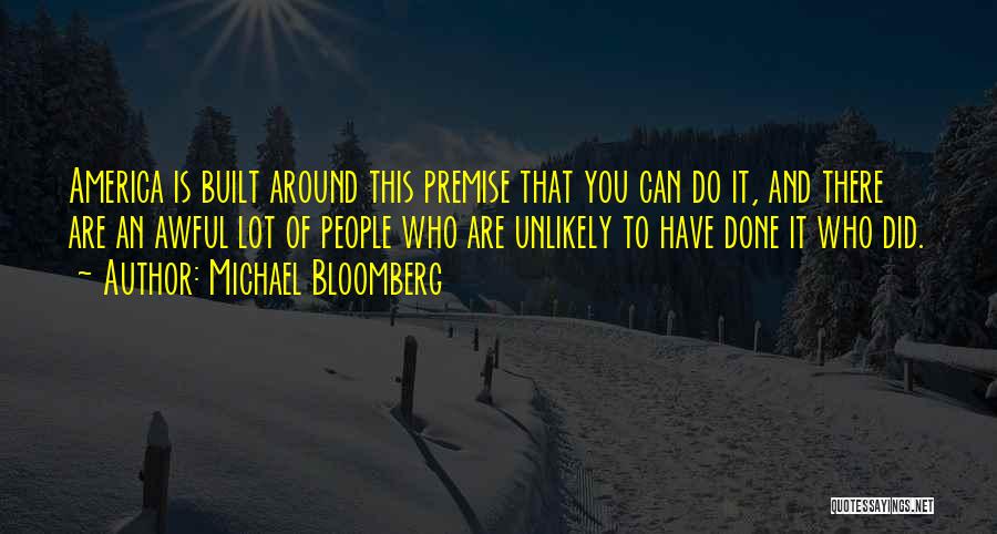 Bloomberg Quotes By Michael Bloomberg