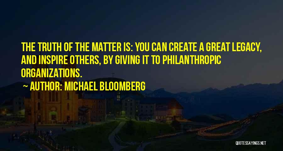 Bloomberg Quotes By Michael Bloomberg